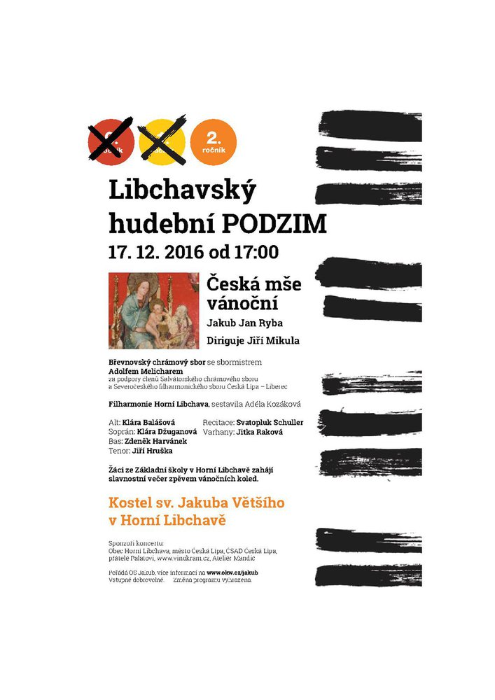 horni libchava ceska mse vanocni