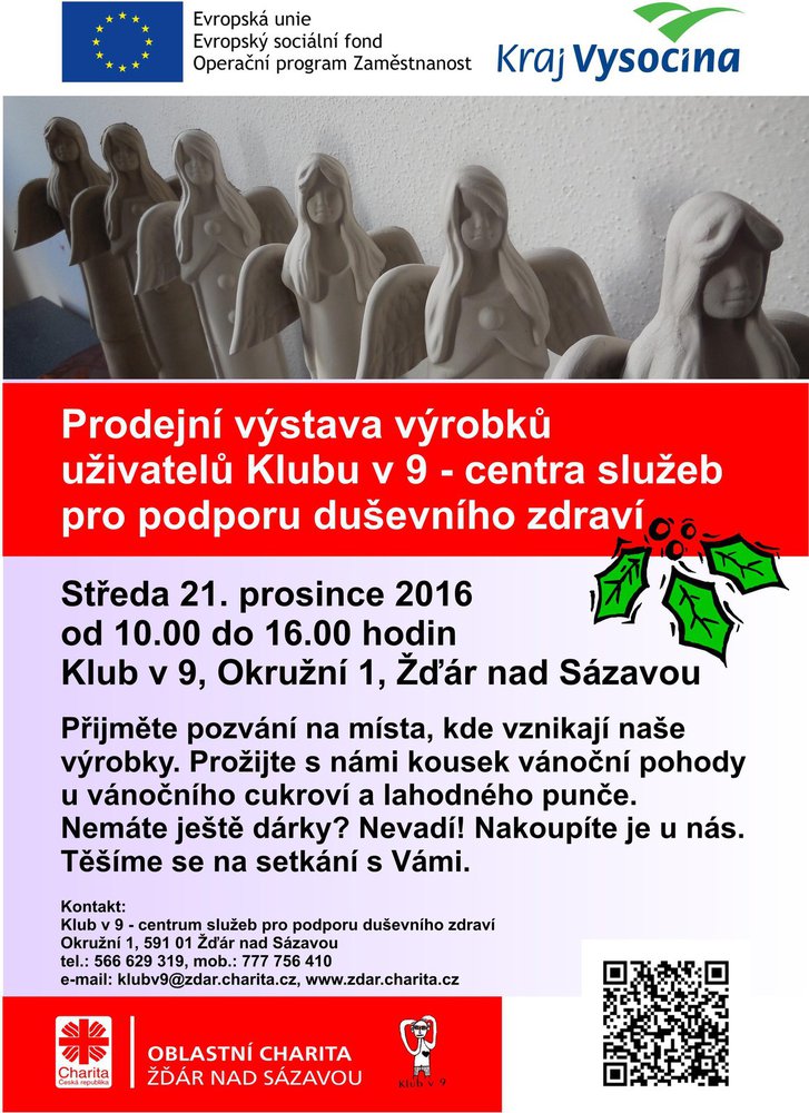 zdar Prodejní výstava Klub 2016