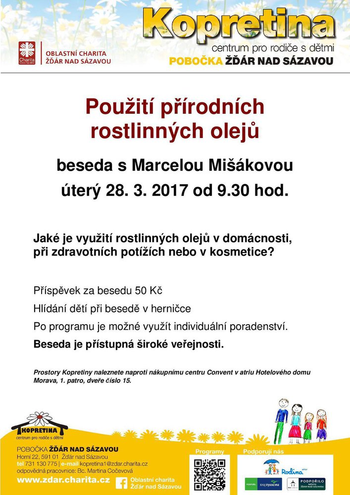 zdar beseda prirodni oleje