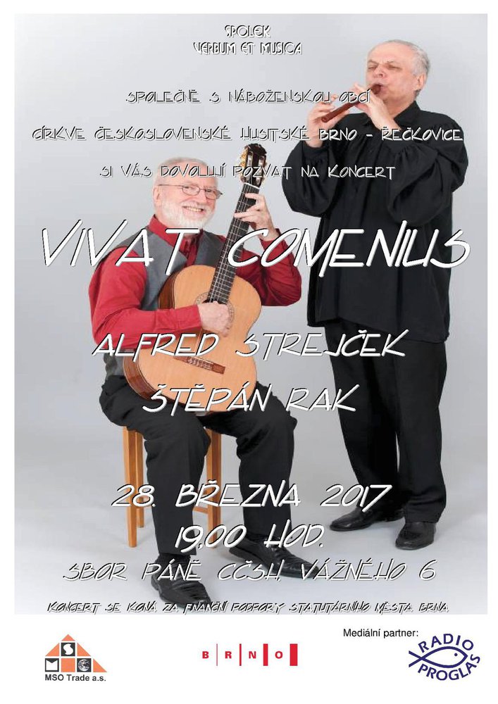 brno reckovice koncert vivat comenius