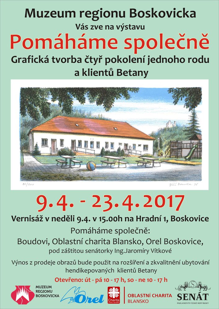 boskovice vystava pomahame spolecne