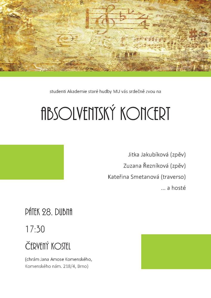 brno absolventi stara hudba