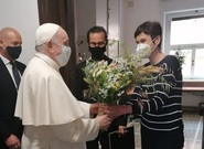 Čeští redaktoři vatikánských médií se setkali s papežem Františkem