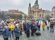 Fatimský apoštolát pořádal v Praze pouť Srdce pro Evropu