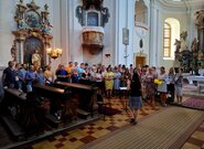 Hudba v Dolanech u Olomouce spojila 54 zpěváků